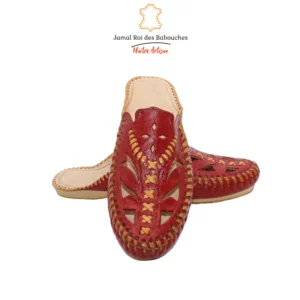 Babouches Mocassins en Cuir